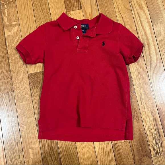 Red Polo Boys 3T Shirt - Picture 1 of 2